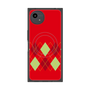 プレミアムスクエアケース with SnapMag［ Nordic Argyle - Red ］