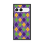 プレミアムスクエアケース with SnapMag［ Argyle - Purple ］
