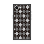プレミアムスクエアケース with SnapMag［ Argyle - Black ］