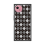 プレミアムスクエアケース with SnapMag［ Argyle - Black ］