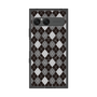 プレミアムスクエアケース with SnapMag［ Argyle - Black ］