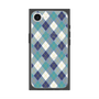 プレミアムスクエアケース with SnapMag［ Argyle - Blue ］