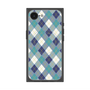 プレミアムスクエアケース with SnapMag［ Argyle - Blue ］