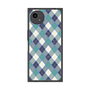 プレミアムスクエアケース with SnapMag［ Argyle - Blue ］