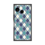 プレミアムスクエアケース with SnapMag［ Argyle - Blue ］
