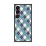 プレミアムスクエアケース with SnapMag［ Argyle - Blue ］