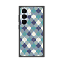 プレミアムスクエアケース with SnapMag［ Argyle - Blue ］