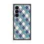 プレミアムスクエアケース with SnapMag［ Argyle - Blue ］