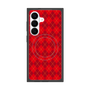 プレミアムスクエアケース with SnapMag［ Argyle - Red ］