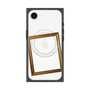 プレミアムスクエアケース with SnapMag［ Photo Frame - White ］