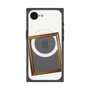 プレミアムスクエアケース with SnapMag［ Photo Frame - White ］