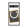 プレミアムスクエアケース with SnapMag［ Photo Frame - White ］