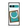プレミアムスクエアケース with SnapMag［ Photo Frame - White ］