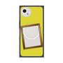プレミアムスクエアケース with SnapMag［ Photo Frame - Yellow ］