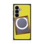 プレミアムスクエアケース with SnapMag［ Photo Frame - Yellow ］