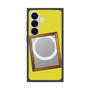 プレミアムスクエアケース with SnapMag［ Photo Frame - Yellow ］