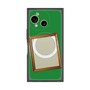 プレミアムスクエアケース with SnapMag［ Photo Frame - Green ］