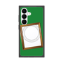 プレミアムスクエアケース with SnapMag［ Photo Frame - Green ］