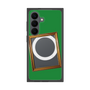 プレミアムスクエアケース with SnapMag［ Photo Frame - Green ］