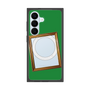 プレミアムスクエアケース with SnapMag［ Photo Frame - Green ］