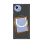 プレミアムスクエアケース with SnapMag［ Photo Frame - Gray ］