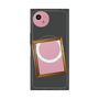 プレミアムスクエアケース with SnapMag［ Photo Frame - Gray ］
