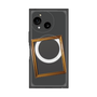 プレミアムスクエアケース with SnapMag［ Photo Frame - Gray ］