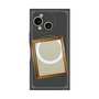 プレミアムスクエアケース with SnapMag［ Photo Frame - Gray ］
