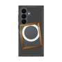 プレミアムスクエアケース with SnapMag［ Photo Frame - Gray ］