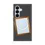 プレミアムスクエアケース with SnapMag［ Photo Frame - Gray ］