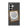 プレミアムスクエアケース with SnapMag［ Photo Frame - Gray ］
