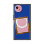 プレミアムスクエアケース with SnapMag［ Photo Frame - Blue ］
