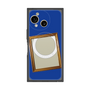 プレミアムスクエアケース with SnapMag［ Photo Frame - Blue ］