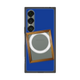 プレミアムスクエアケース with SnapMag［ Photo Frame - Blue ］