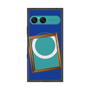 プレミアムスクエアケース with SnapMag［ Photo Frame - Blue ］