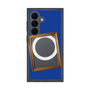 プレミアムスクエアケース with SnapMag［ Photo Frame - Blue ］