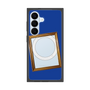 プレミアムスクエアケース with SnapMag［ Photo Frame - Blue ］