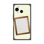 プレミアムスクエアケース with SnapMag［ Photo Frame - Ivory ］
