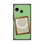 プレミアムスクエアケース with SnapMag［ Photo Frame - Light Green ］