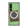 プレミアムスクエアケース with SnapMag［ Photo Frame - Light Green ］