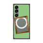 プレミアムスクエアケース with SnapMag［ Photo Frame - Light Green ］