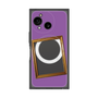 プレミアムスクエアケース with SnapMag［ Photo Frame - Purple ］