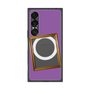 プレミアムスクエアケース with SnapMag［ Photo Frame - Purple ］