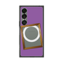 プレミアムスクエアケース with SnapMag［ Photo Frame - Purple ］