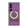プレミアムスクエアケース with SnapMag［ Photo Frame - Purple ］
