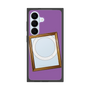 プレミアムスクエアケース with SnapMag［ Photo Frame - Purple ］
