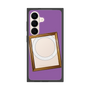 プレミアムスクエアケース with SnapMag［ Photo Frame - Purple ］