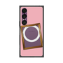 プレミアムスクエアケース with SnapMag［ Photo Frame - Pink ］