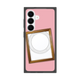 プレミアムスクエアケース with SnapMag［ Photo Frame - Pink ］