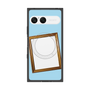 プレミアムスクエアケース with SnapMag［ Photo Frame - Light Blue ］